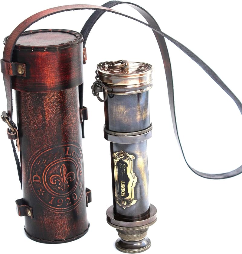 Nautical Vintage Brass Ship Telescope – Royal Navy Replica