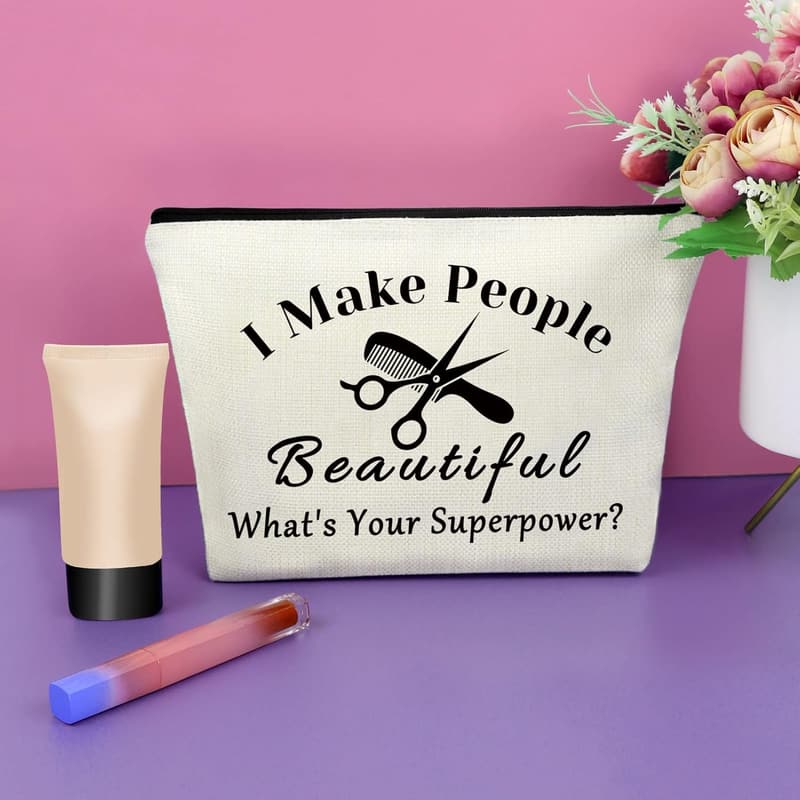 Hair Stylist Gifts: Cosmetic Bag for Women