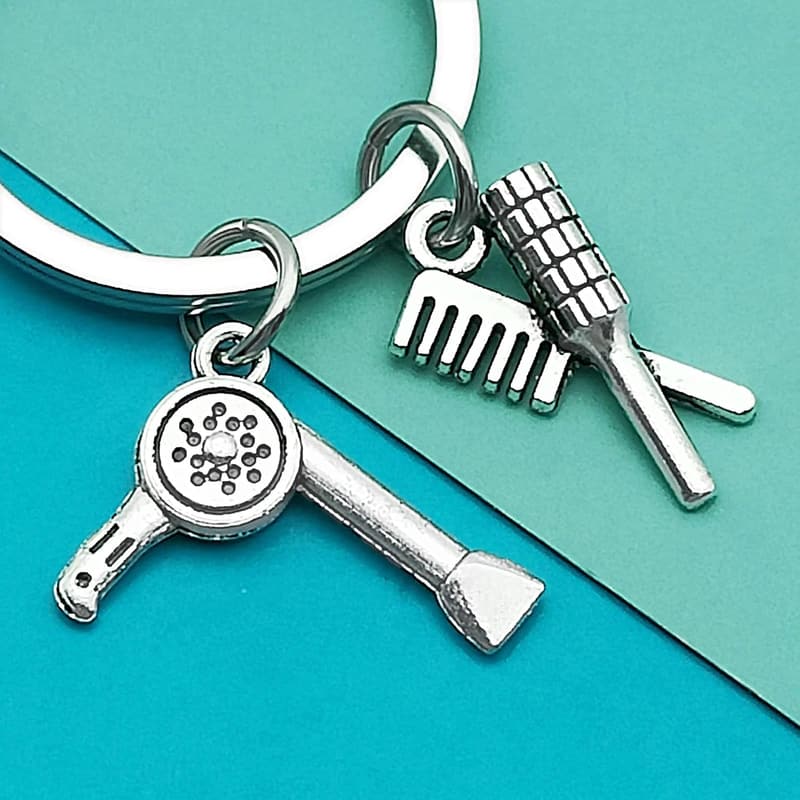 Hairdresser Graduation Keychain - Inspirational Gift