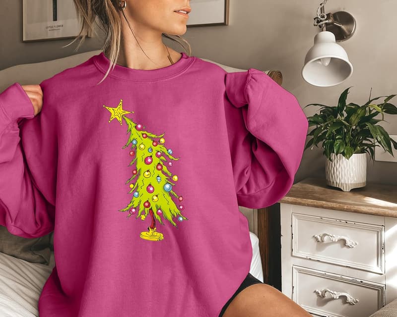 Merry Christmas Graphic Sweatshirt for Women