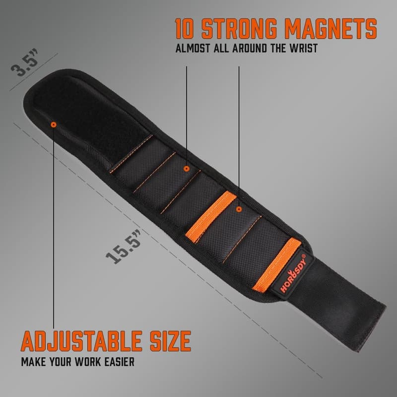 Magnetic Wristband Tool Holder for Dad - Strong Magnet Gifts
