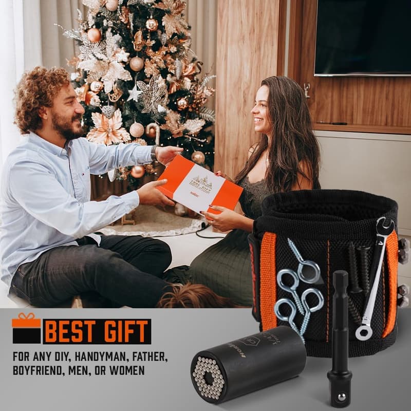 Magnetic Wristband Tool Holder for Dad - Strong Magnet Gifts