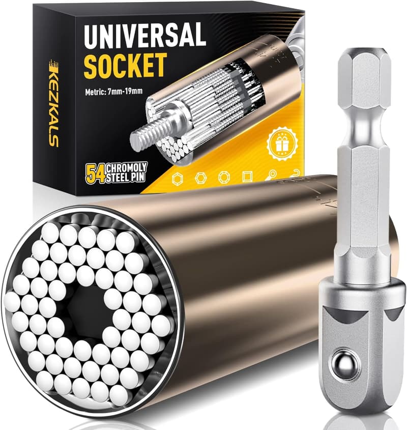 Universal Socket Tool Set - Perfect Gift for Dad or Husband