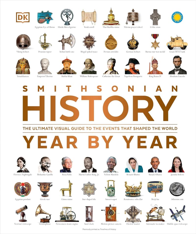 Yearly Historical Timeline Book