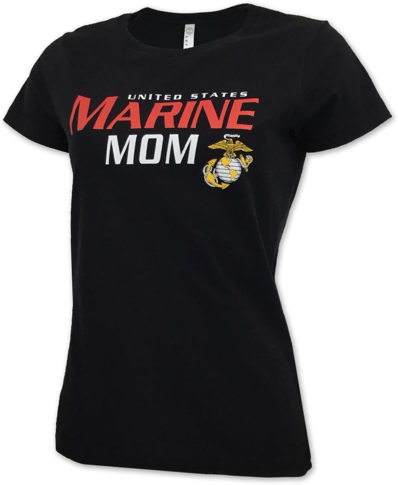 US Marine Corps Mom Short-Sleeve T-Shirt for Women