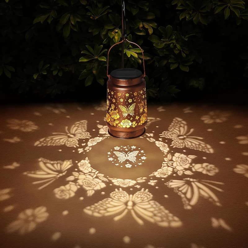 Butterfly Solar Lanterns - Waterproof Outdoor Garden Decor for Women