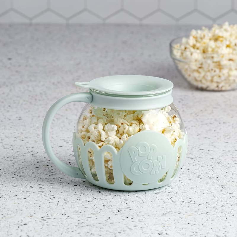 Ecolution Micro-Pop 1.5-Quart Popcorn Popper, Aqua