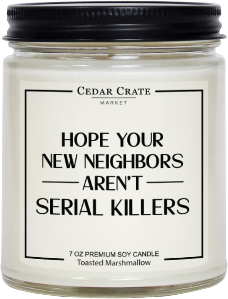 Housewarming Gift: 100% Soy Candle for Couples