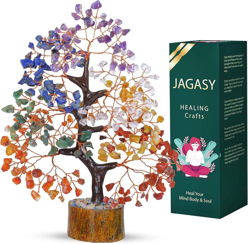 Chakra Stone Tree of Life - Crystal Home Decor & Gifts