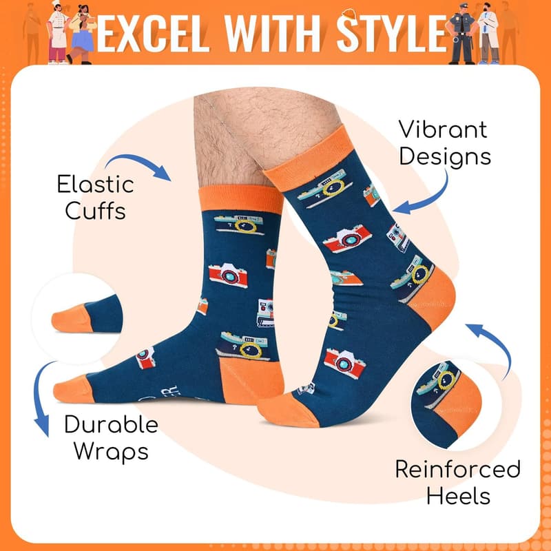 Mechanic & EMT Socks for Men and Women