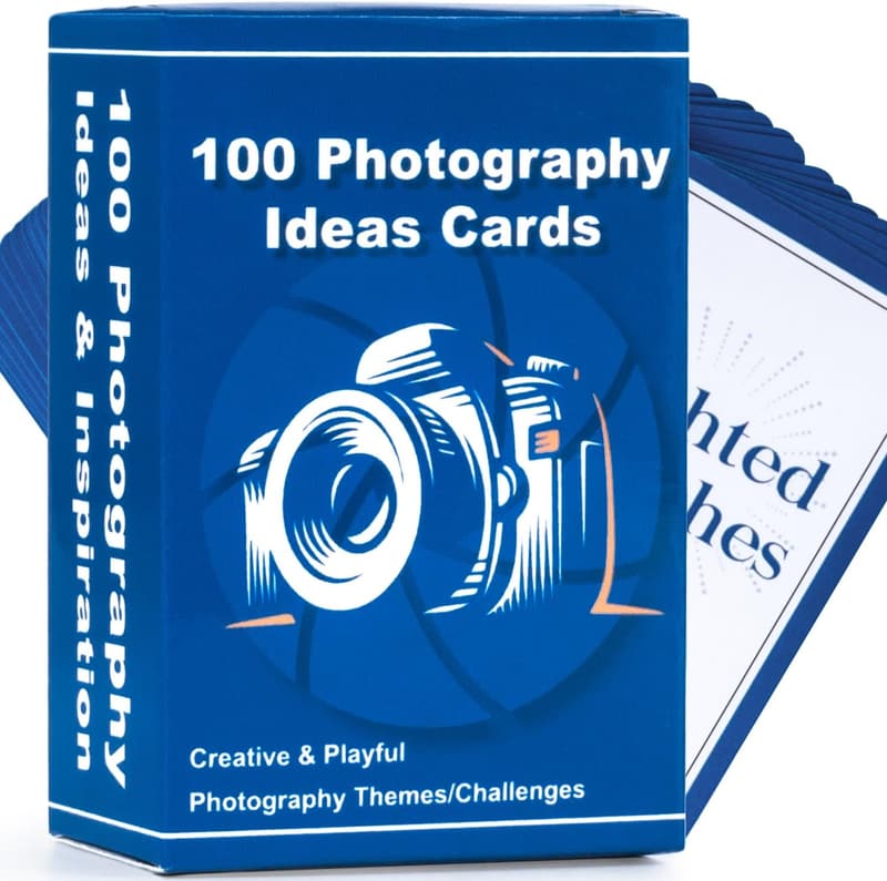 Photography Idea Cards - 100 Inspiring Themes & Challenges for Camera Lovers