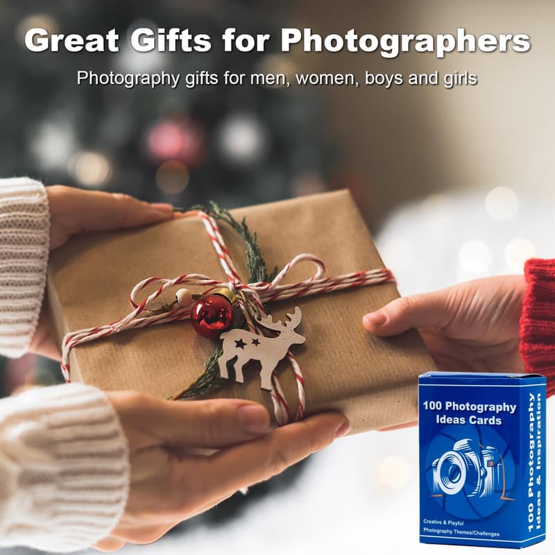 Photography Idea Cards - 100 Inspiring Themes & Challenges for Camera Lovers