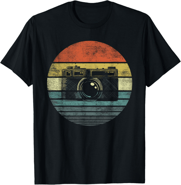 Photography Lover Vintage Camera Gift T-Shirt