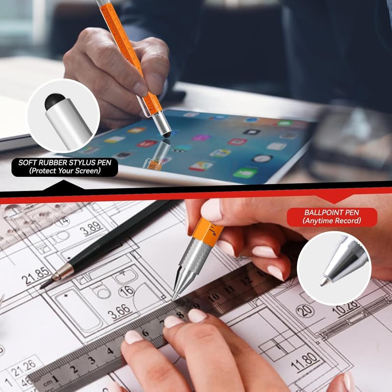 Multitool Pen with LED Light for Men's Birthdays