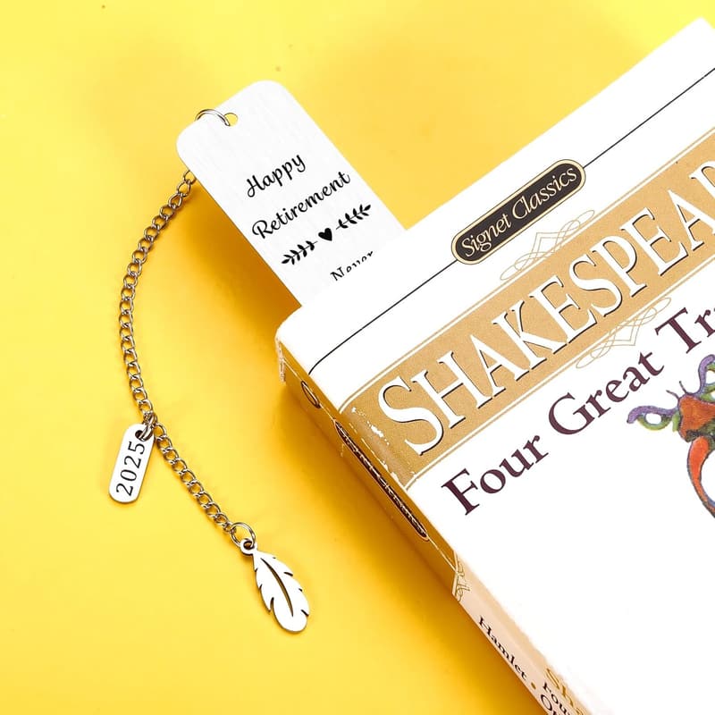 Retirement Bookmark for Women - Emotional Support Gift