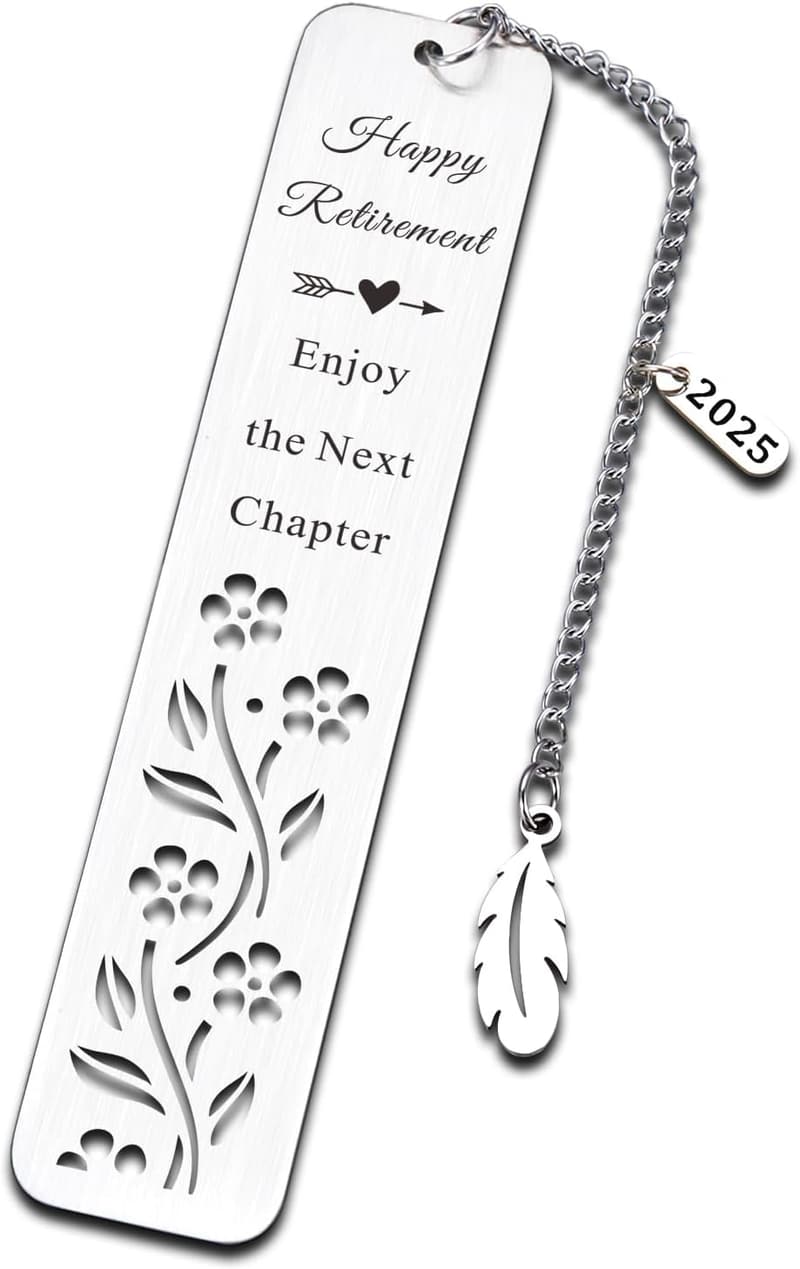 2025 Retirement Bookmark Gifts for Coworkers and Teachers