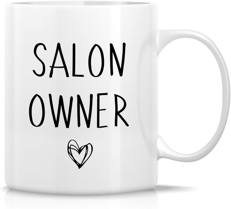 Boss Lady Coffee Mug - Funny Gift for Salon Owners and Stylists