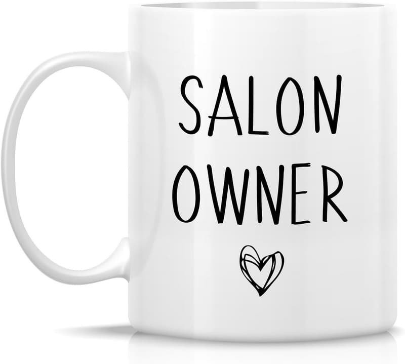 Boss Lady Coffee Mug - Funny Gift for Salon Owners and Stylists