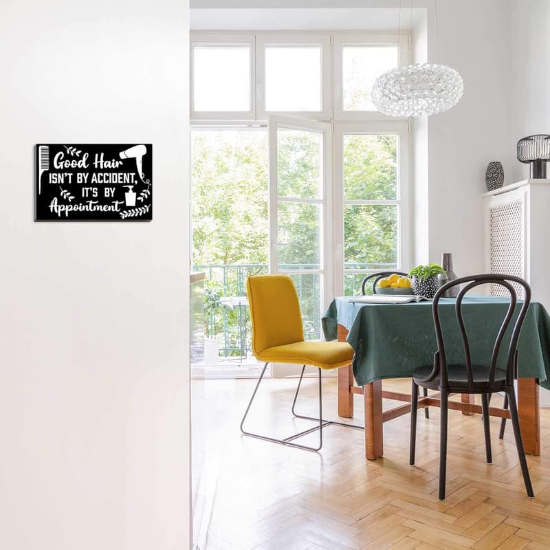 Hair Salon Wall Decor Sign - 