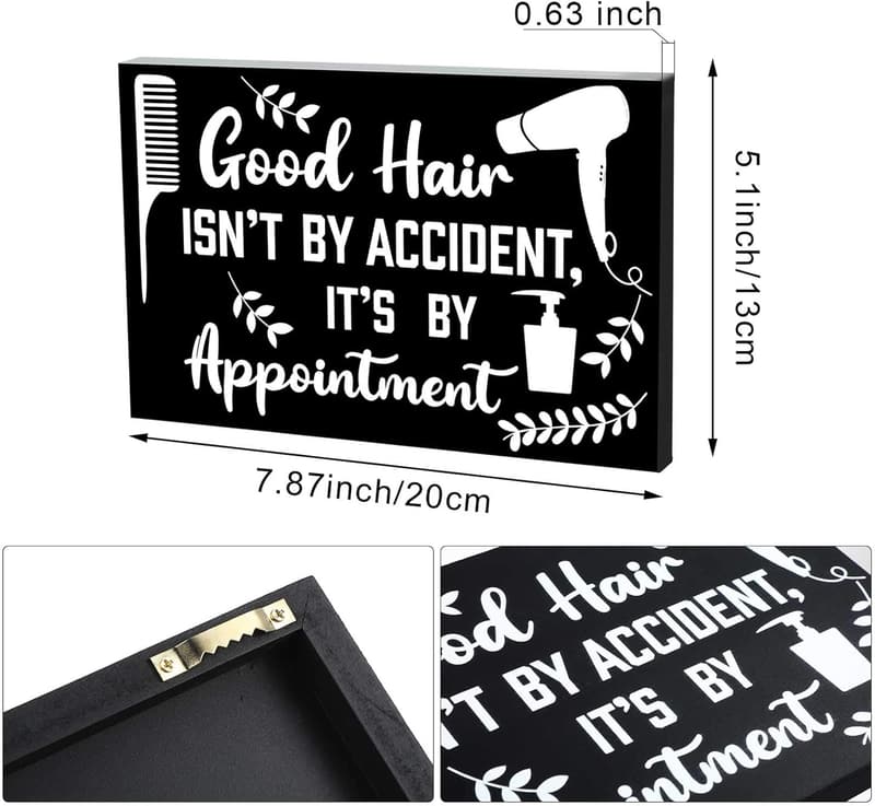 Hair Salon Wall Decor Sign - 