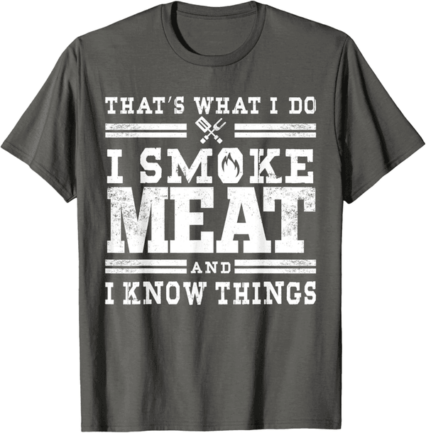 BBQ Smoker Gift T-Shirt for Pitmasters