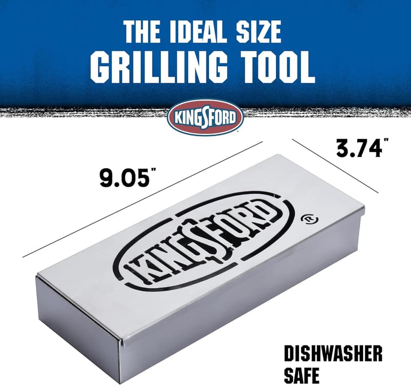 Kingsford Stainless Steel Smoker Box for Grills