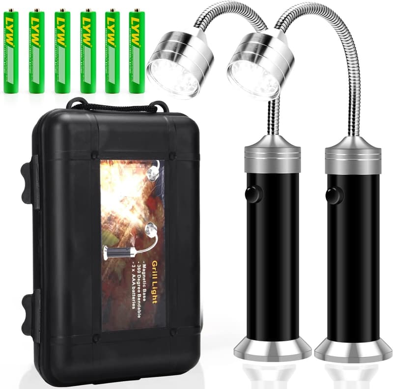 LED BBQ Grill Light with Magnetic Base - Ideal Gift for Men