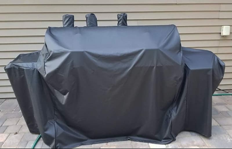Heavy-Duty Waterproof Grill Cover for Char-Griller Duo 5050/5650