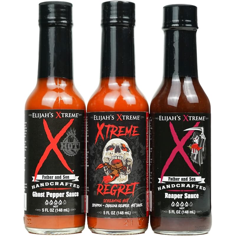 Father's Day Hot Sauce Variety Pack - Gluten Free & Vegan