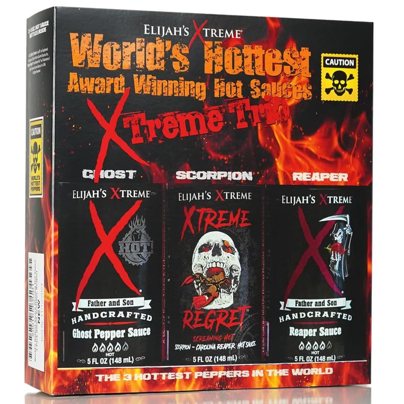 Father's Day Hot Sauce Variety Pack - Gluten Free & Vegan