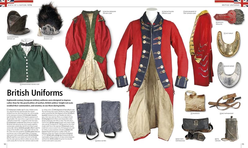American Revolution: A Visual History Book
