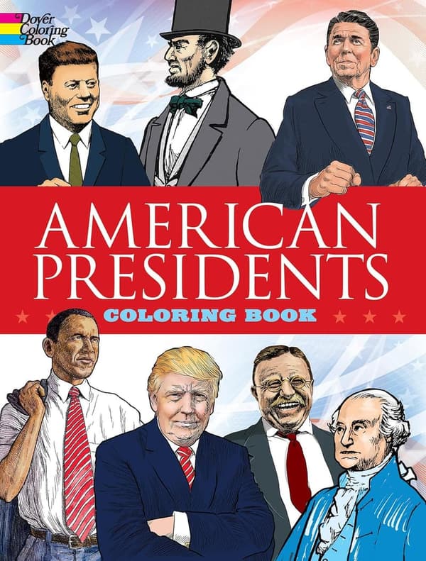 American Presidents Coloring Book - Dover History Edition