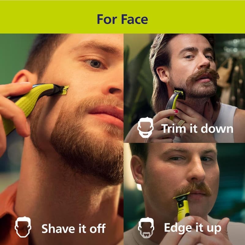 Philips Norelco OneBlade 360 Hybrid Electric Trimmer & Shaver