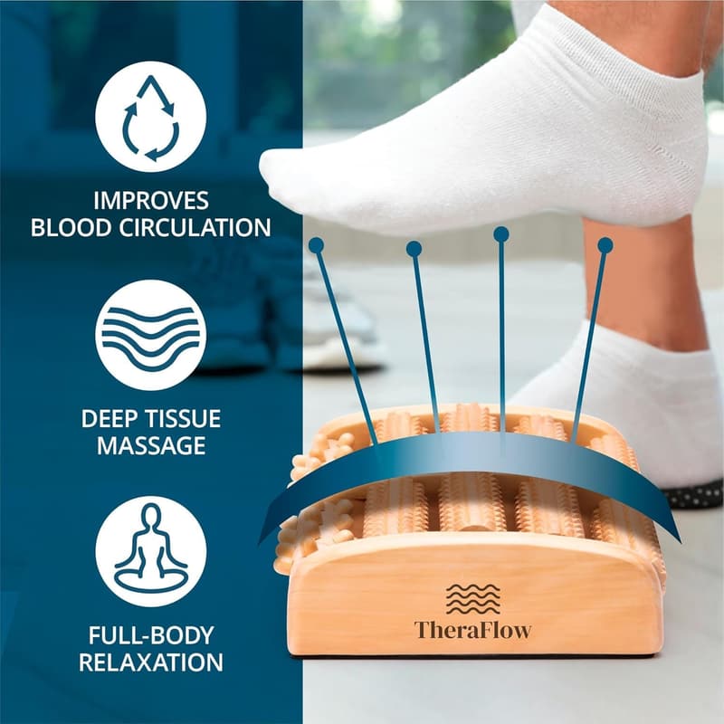 Plantar Fasciitis Foot Roller - Relaxing Massage Gift for Couples