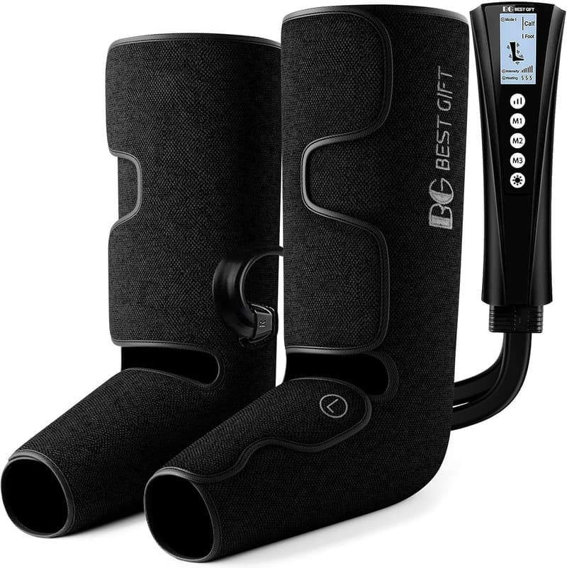 Christmas Air Compression Leg Massager with Heat for Parents