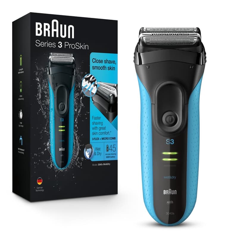 Braun Men's Rechargeable Electric Razor with Precision Trimmer