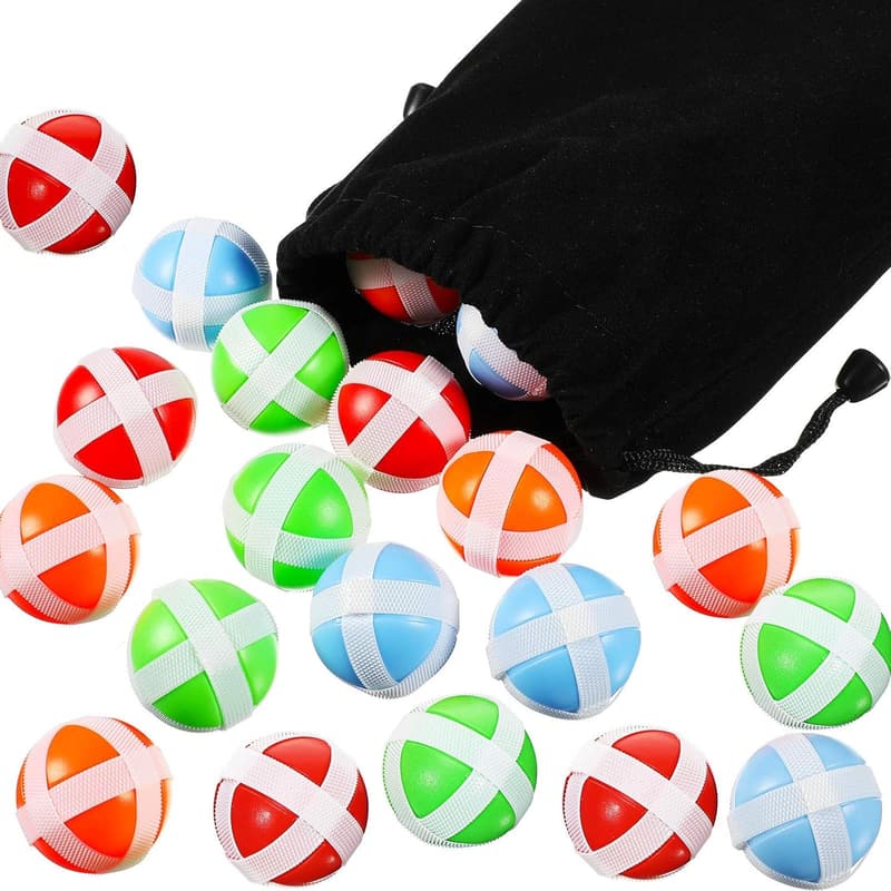 Sticky Balls for Fabric Dart Board - 20 Pack Safe Dart Game Accessories