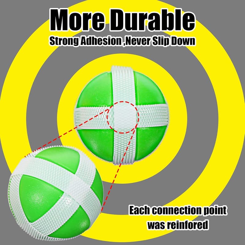 Sticky Balls for Fabric Dart Board - 20 Pack Safe Dart Game Accessories
