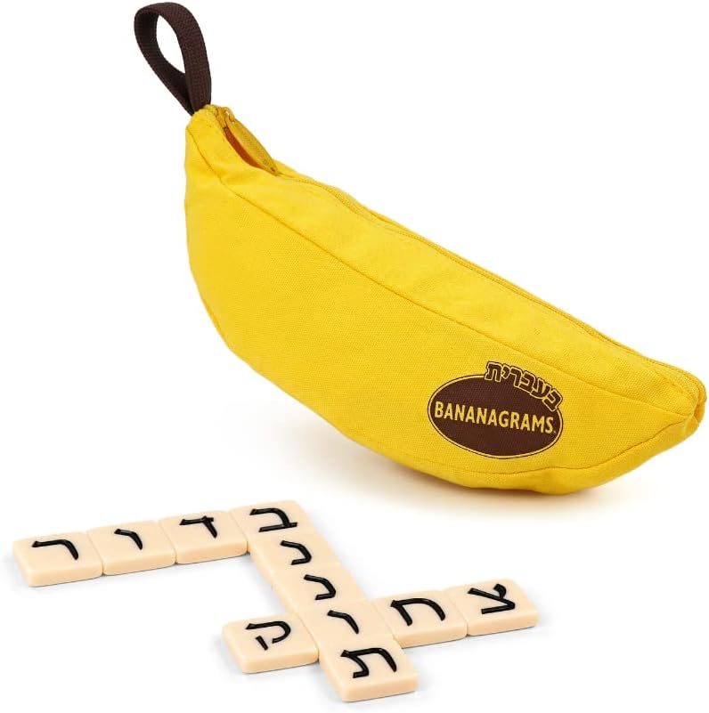 Bananagrams Hebrew - Award-Winning Language Game
