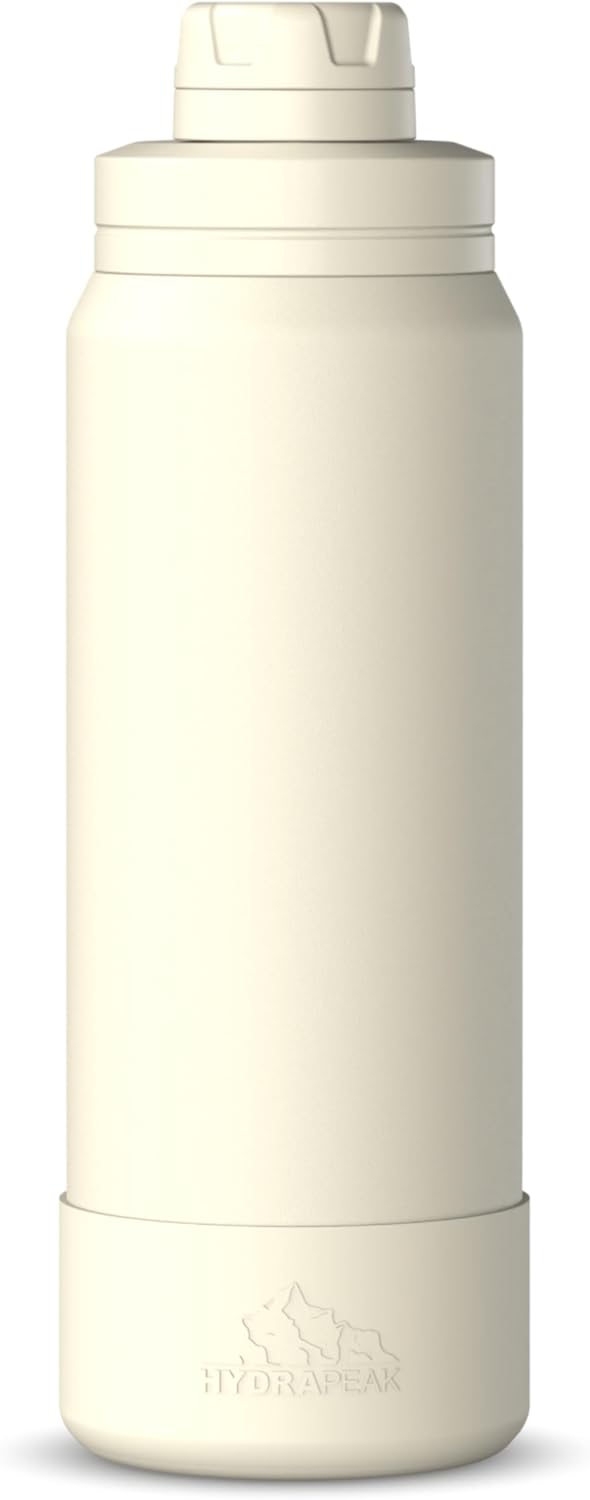 Insulated 26oz Water Bottle with Chug Lid - Keeps Drinks Cold 24H