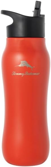 Tommy Bahama 28oz Vacuum Insulated Water Bottle - Americana Red