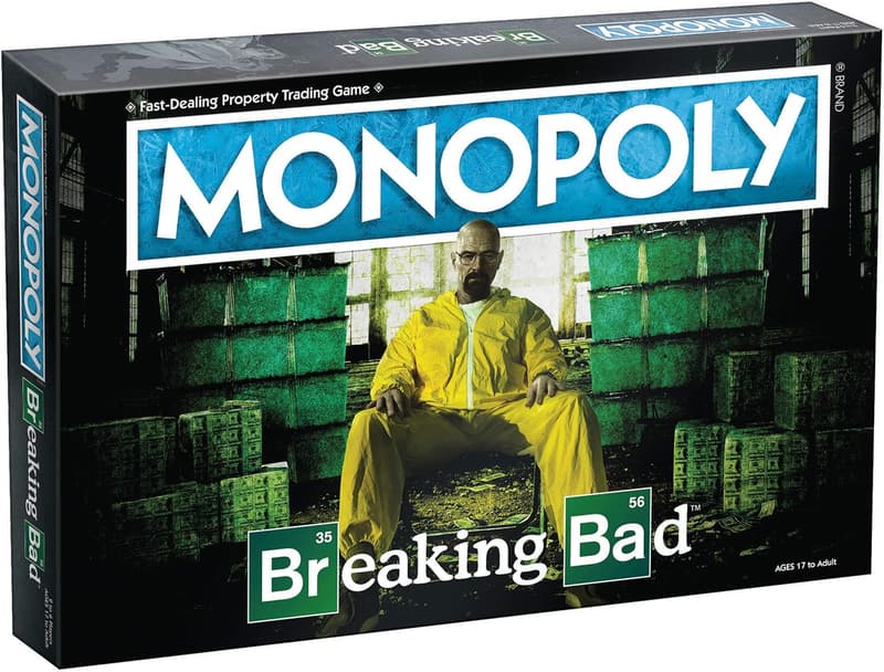 Breaking Bad Monopoly Collectible Game with Iconic Locations