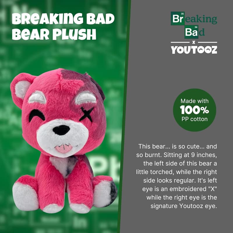 Breaking Bad Plush Pink Bear - 9