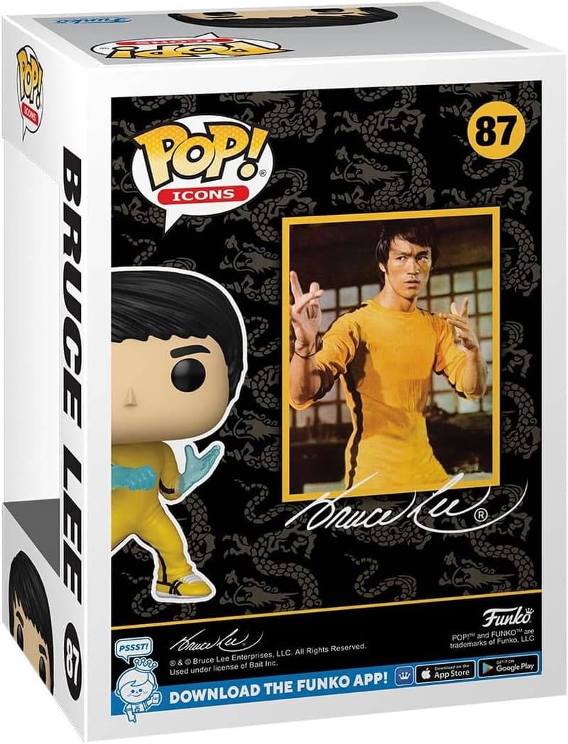 Bruce Lee Funko POP Vinyl Figure - Collectible Gift for Fans