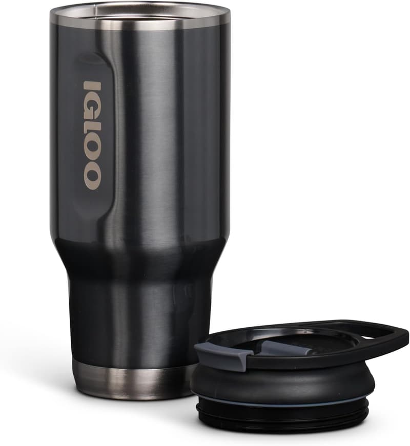 Stainless Steel Flip 'n' Sip Tumbler