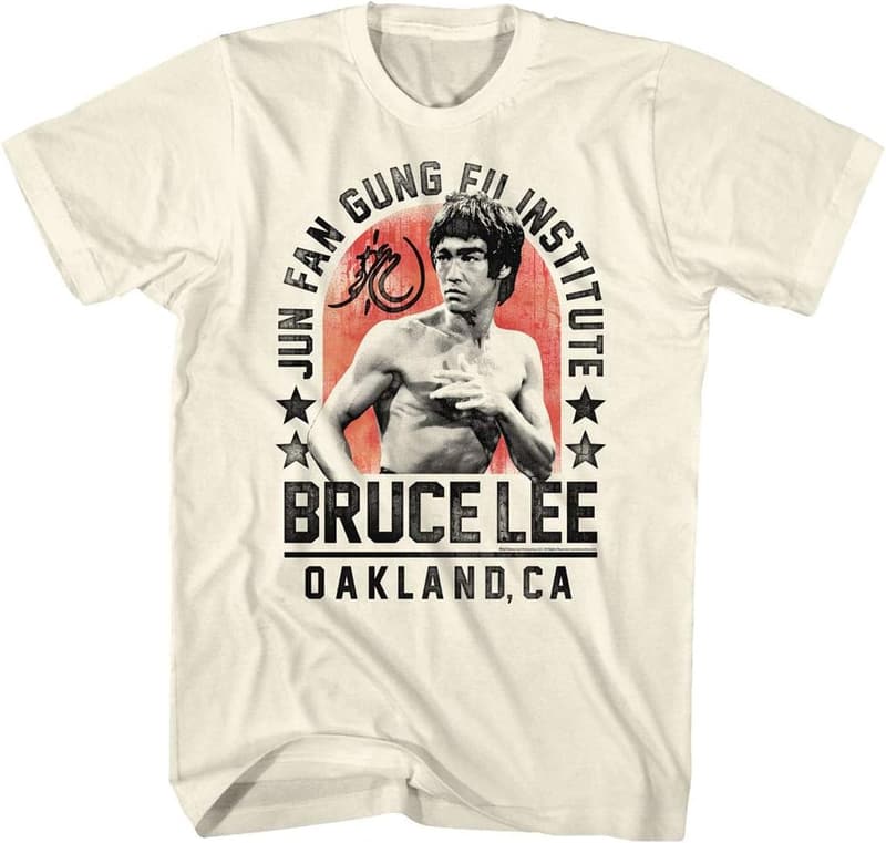 Bruce Lee Jun Fan Gung Fu Institute Adult T-Shirt