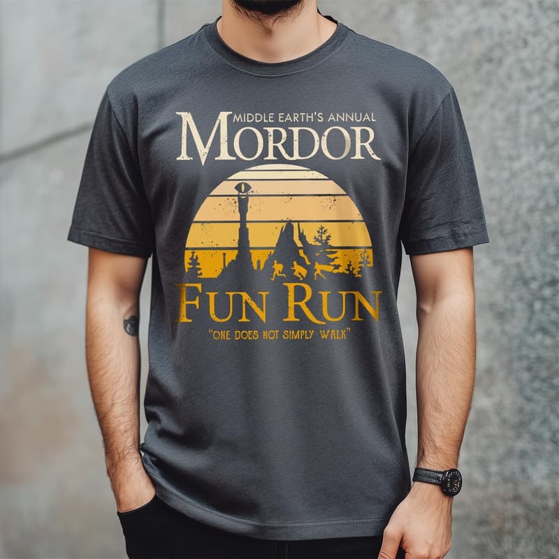 Mordor Fun Run T-Shirt for Men
