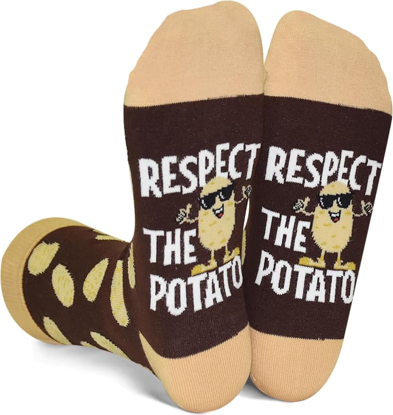 Food-Themed Novelty Socks for Men, Women, and Teens