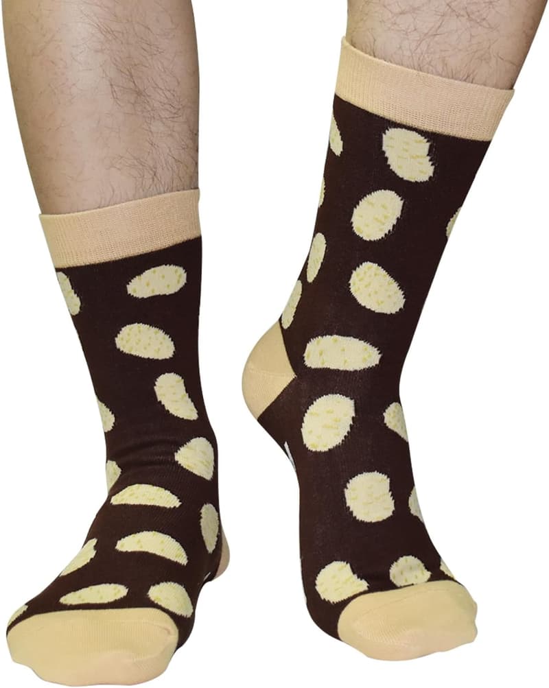 Food-Themed Novelty Socks for Men, Women, and Teens