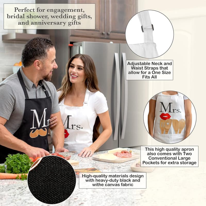 Couples Aprons - Funny 